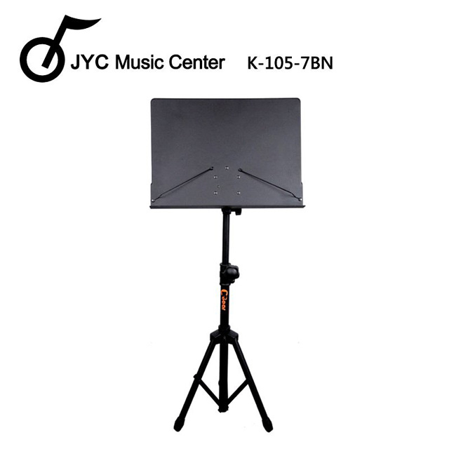 ★JYC Music★K-105-7BN大譜架(黑色)