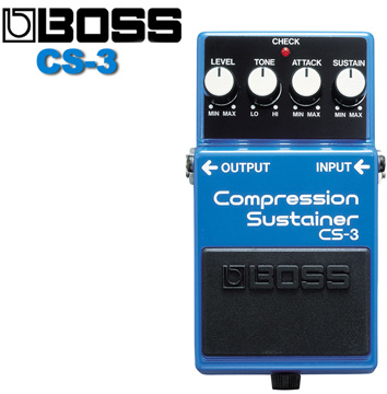 『BOSS CS-3 Compression Sustainer』壓縮效果器/單顆等化效果器
