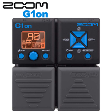 『ZOOM 電吉他綜合效果器 G1on』 節奏機/原廠公司貨/贈整流器