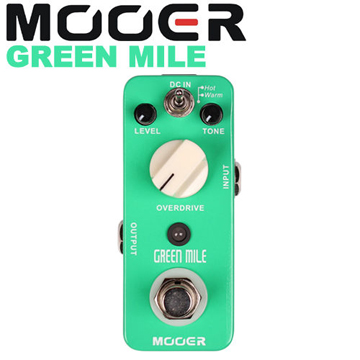 Mooer Green Mile 失真效果器【Overdrive Pedal】輕巧小顆OD效果器