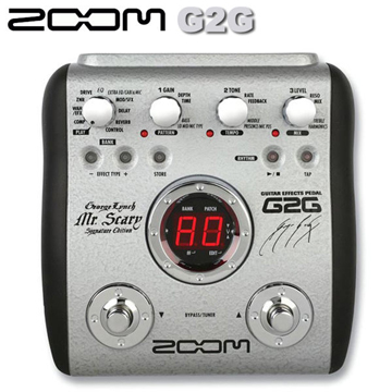 『ZOOM 吉他綜合效果器 G2G』George Lynch 簽名代言吉他效果器 現貨供應！