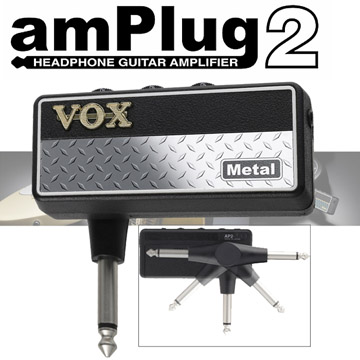 『VOX amPlug2 隨身前級效果器』【METAL】日本製造 (加贈輸出轉接頭)