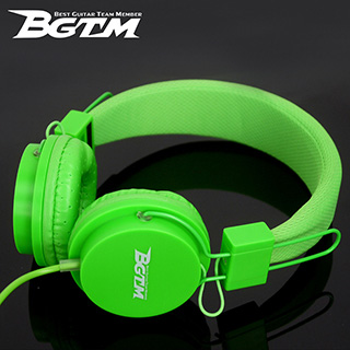 ★BGTM★EP05 可摺疊立體聲頭戴式耳機(綠色)