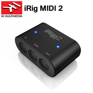 IK iRig MIDI2 iPhone/iPad 專用 MIDI 介面轉接裝置(義大利/原廠公司貨)