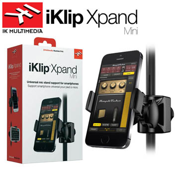IK multimedia【iKlip Xpand-mini 手機夾】固定 專用 支架 平板/手機