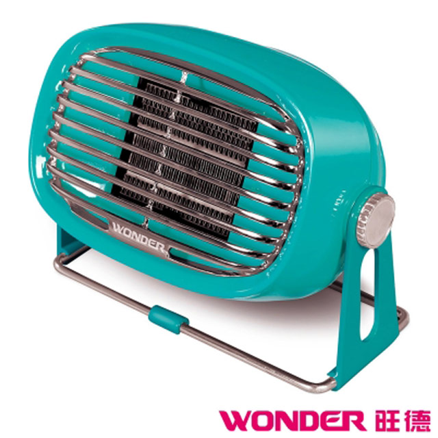 【WONDER 旺德】復古風陶瓷電暖器 (WH-W21F)
