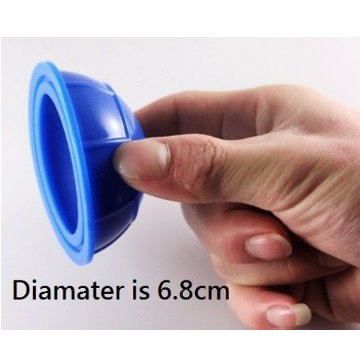便攜式矽膠拔罐器/真空拔罐器/拔火罐/吸力強 (6.8cm X 2入)