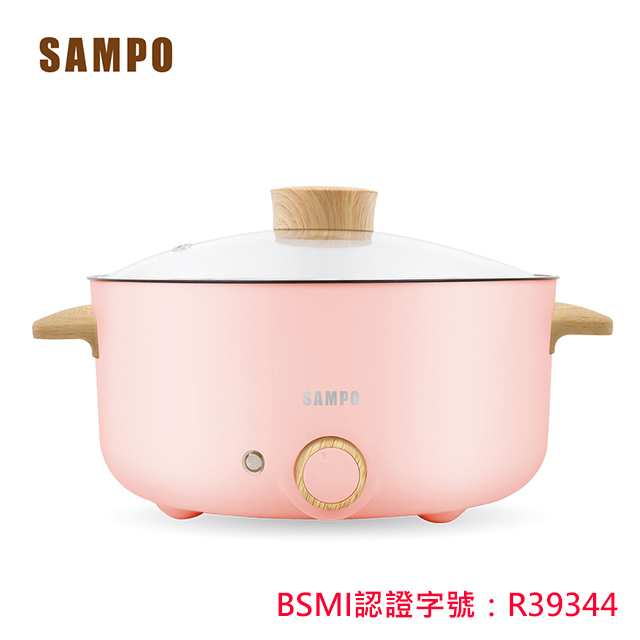 聲寶三公升日式多功能料理鍋TQ-B19301CL粉紅色