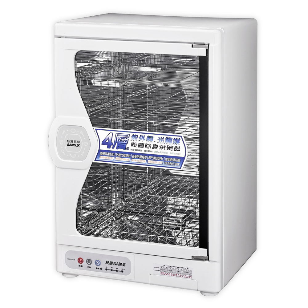 SANLUX台灣三洋 85L四層微電腦定時烘碗機 SSK-85SUD