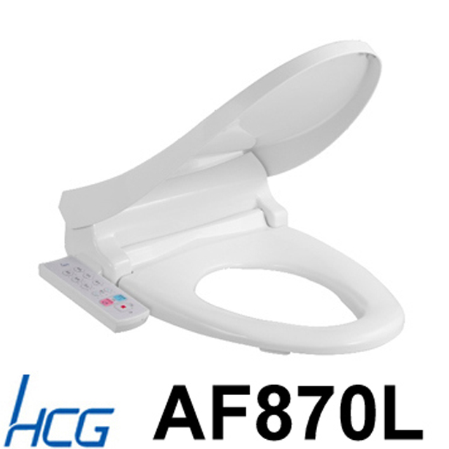 【HCG】和成免治沖洗馬桶座AF870L(圓,加長型),不含安裝