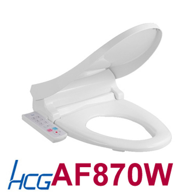 【HCG】和成免治沖洗馬桶座AF870W,除臭,溫烘,(圓,標準型),不含安裝