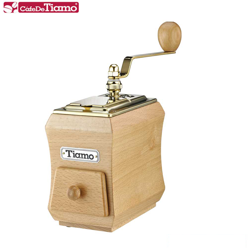 Tiamo NO.1頂級手搖磨豆機鈦金款 (HG6124)