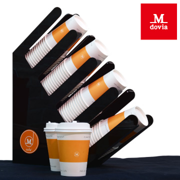 Mdovia 咖啡杯架+耐熱隨行杯100組
