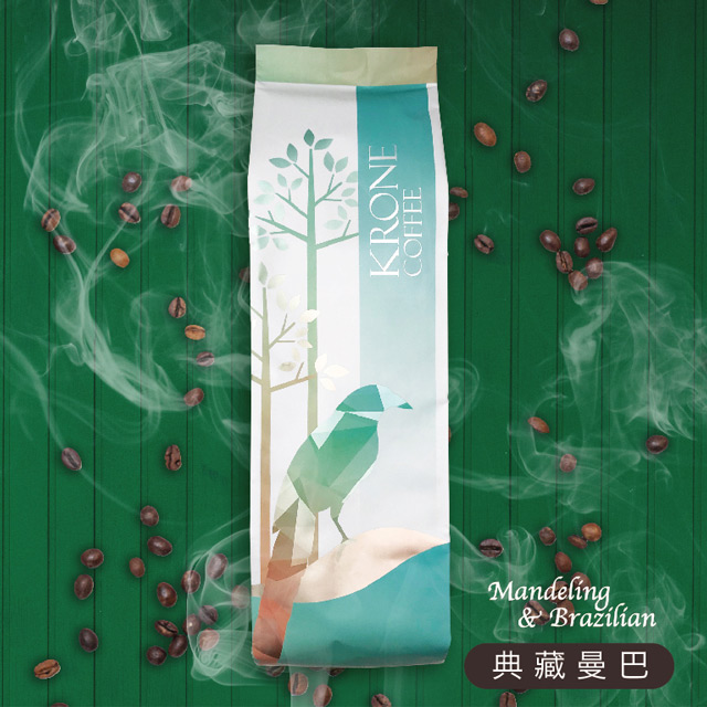 【Krone皇雀】典藏曼巴咖啡豆 (一磅 / 454g)