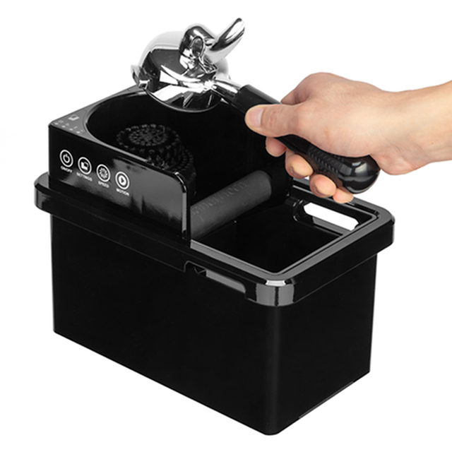 智慧型清洗把手粉渣盒220V-黑色(HG1288BK)
