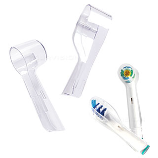 副廠 相容歐樂B 電動牙刷頭防塵蓋 保護蓋(圓型)3入+(長型)3入