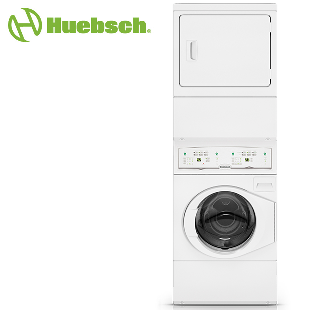 《Huebsch優必洗》雙層式上烘下洗滾筒式電力型洗/乾衣機 YTEE5ASP133FW01(YTEE5A)