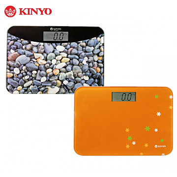 KINYO 智慧操控安全輕巧型電子體重計
