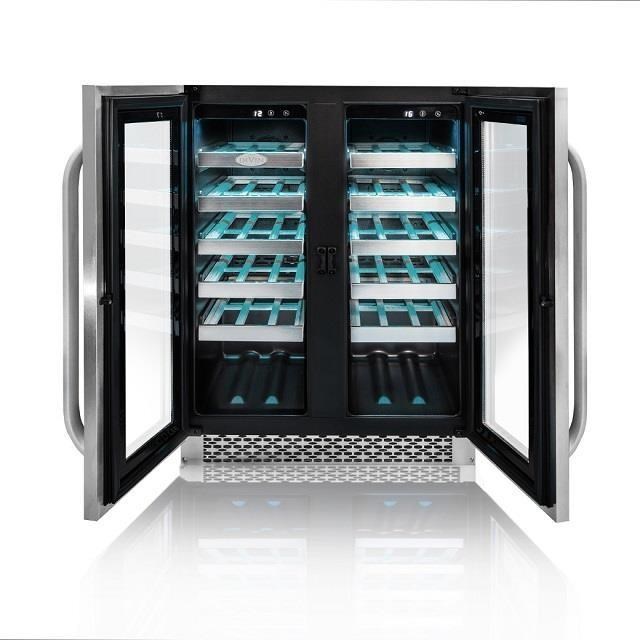 DIVIN 40瓶  DV-525DS 雙門雙溫葡萄酒櫃