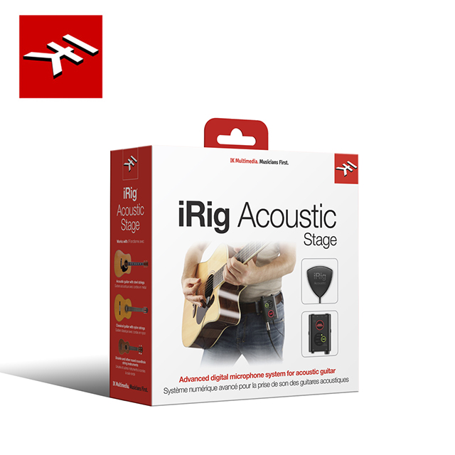 IK Multimedia iRig Acoustic Stage 木吉他數位拾音器系統