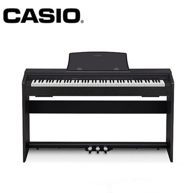 CASIO PX770 BK 88 鍵數位電鋼琴 時尚黑色款