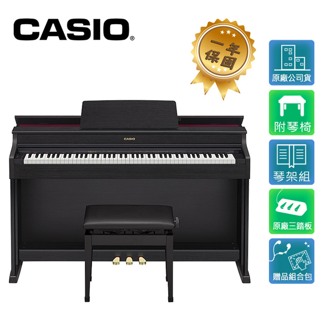 CASIO AP-470 BK 88鍵數位電鋼琴 經典黑色木質款