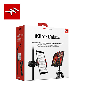 IK Multimedia iKlip 3 Deluxe 平板專用支架夾