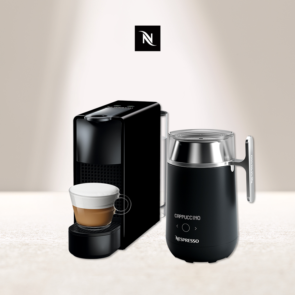 Nespresso Essenza Mini 膠囊咖啡機 Barista咖啡大師調理機組合 (Essenza Mini 可選色)