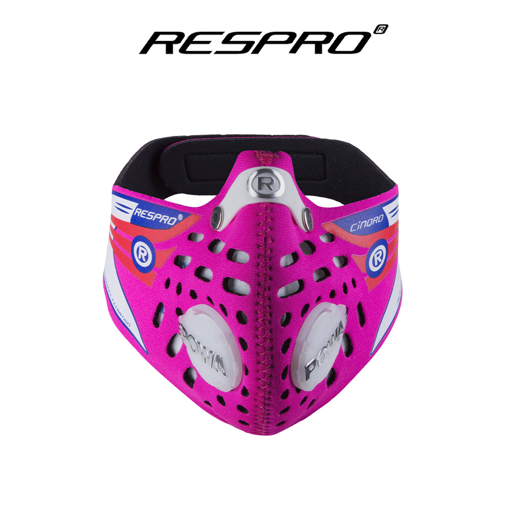 英國 RESPRO CINQRO 運動款多重防護口罩( 粉紅 )