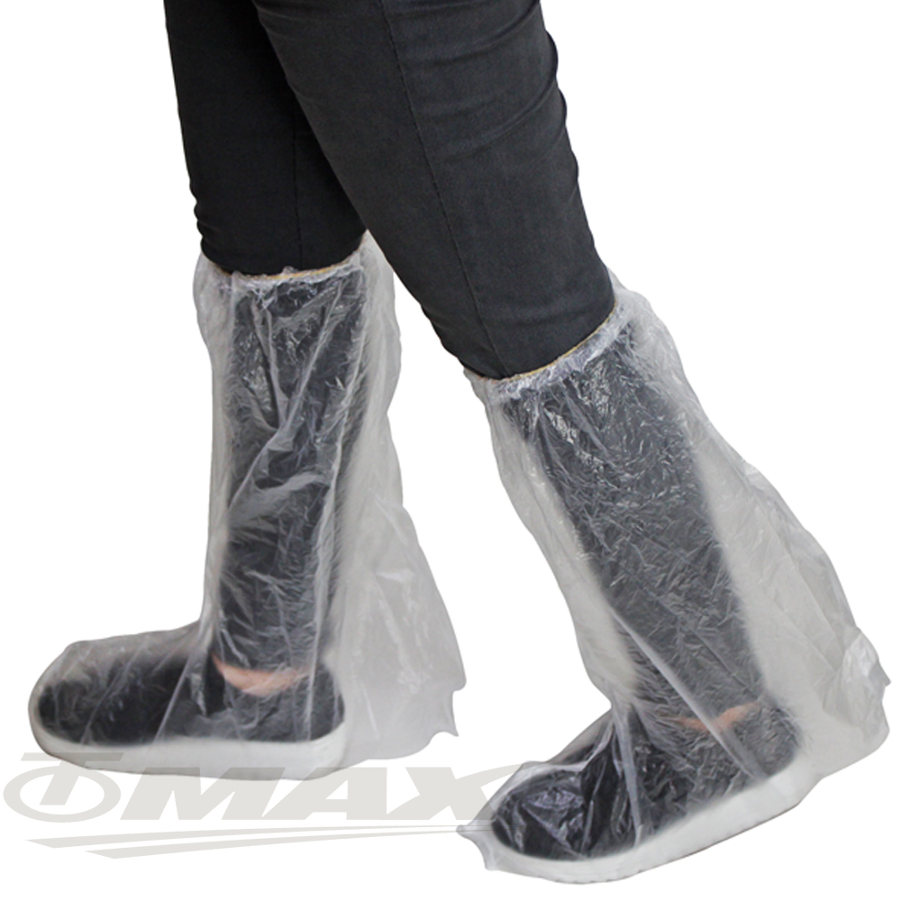 omax透明通用型雨鞋套-24雙(12包)