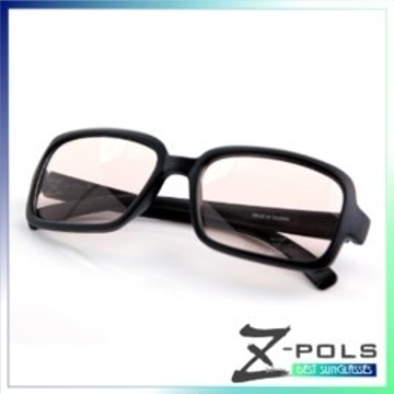 抗藍光最佳利器！MIT視鼎Z-POLS 經典質感黑(百搭大框)專業設計PC 材質抗藍光眼鏡