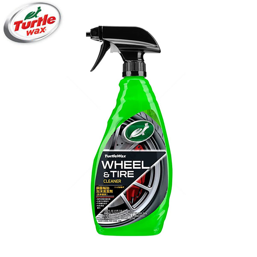 《Turtle Wax》美國龜牌 鋼圈輪胎泡沫清潔劑(680毫升)-T18