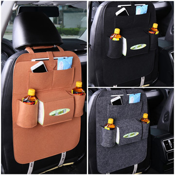車用多功能椅背收納置物袋(可收納平板/iPad)