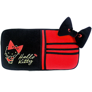 【享夢城堡】HELLO KITTY 紅唇系列-遮陽板多功能套夾