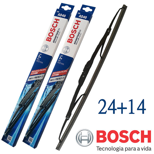 BOSCH 日本版石墨雨刷 24+14 吋