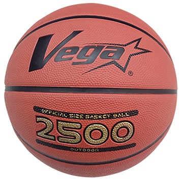 Vega 耐用高纏紗系列 燙金/橘(OBR-606) 6號籃球