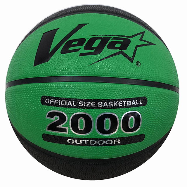Vega 耐用高纏紗系列 綠/黑(OBR-750G/B) 7號籃球