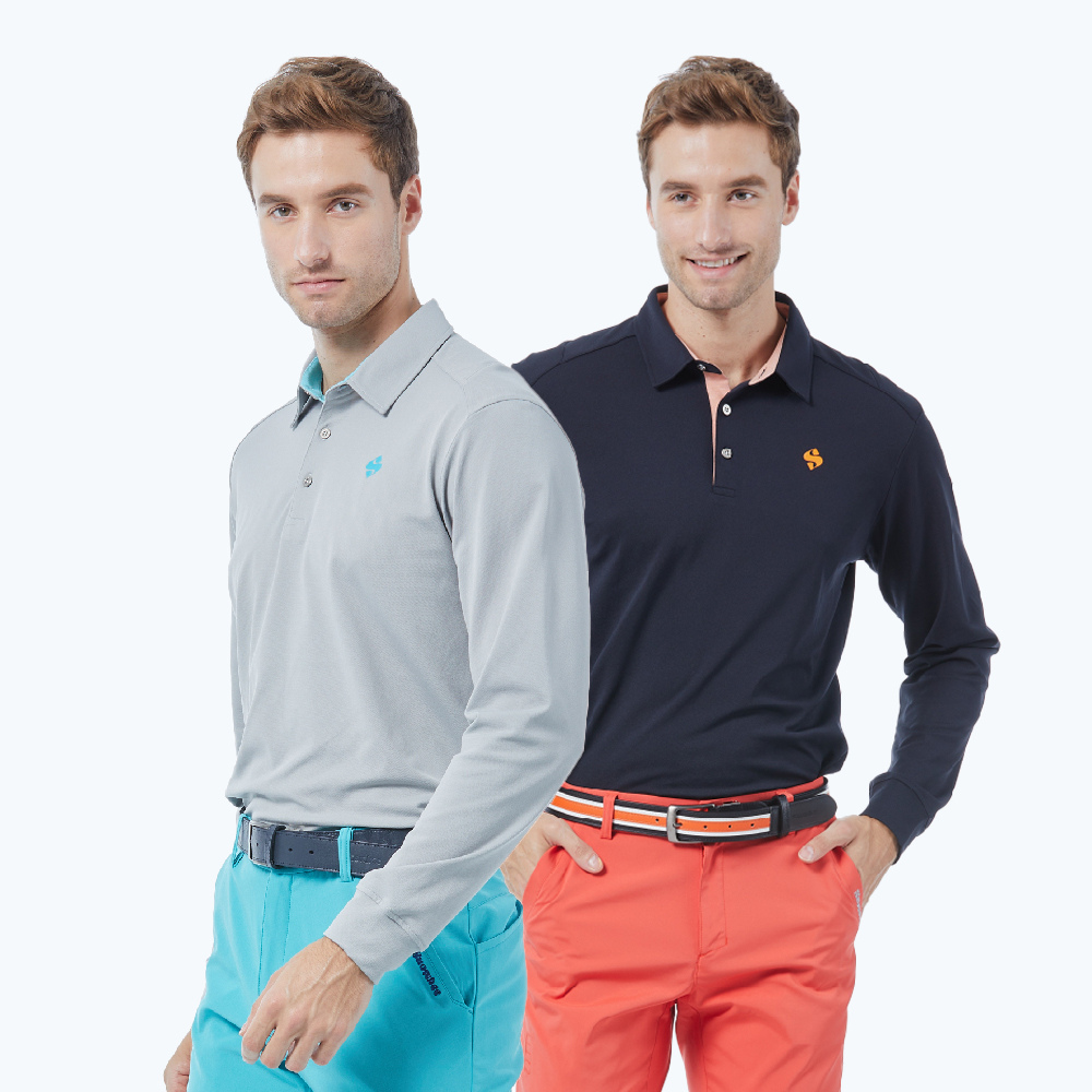 Snowbee Golf Coolmax長袖Polo衫