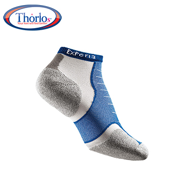 Thorlos EXPERIA雪豹系列-超短筒運動襪 寶藍