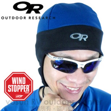 【美國 Outdoor Research】OR WindStopper Peruvian Hat 防風透氣護耳帽(防潑水)_藍