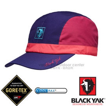 韓國 BLACK YAK 女新款 潮流暢銷款GORE-TEX防風防水撞色棒球帽_BY161WAJ0164 藍紫