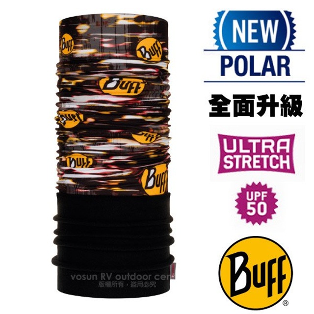 【西班牙 BUFF】超彈性 Polar保暖魔術頭巾 Plus_120896 狂熱BUFF
