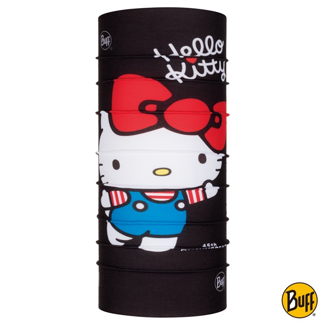 【西班牙 BUFF】兒童Kitty-經典頭巾 Plus-Kitty 45周年/BF121573-999