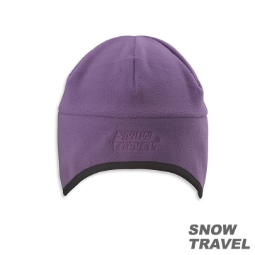SNOWTRAVEL WINDBLOC防風保暖遮耳帽(深紫) 兩入
