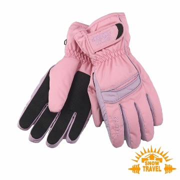 SNOWTRAVEL SKI-DRI防水透氣PRIMALOFT保暖手套(粉紅)(1280)