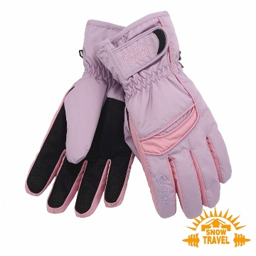 SNOWTRAVEL SKI-DRI防水透氣PRIMALOFT保暖手套(紫色)(1280)