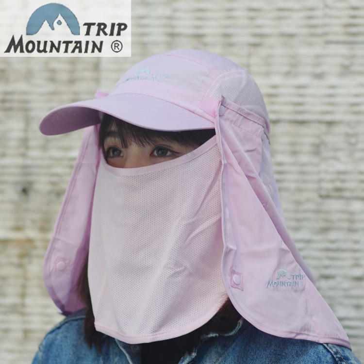 Mountain Trip透氣360度防曬帽鴨舌帽(全方位防護脖子臉頰,UPF40+日曬)叢林帽遮陽帽防曬帽透氣網帽