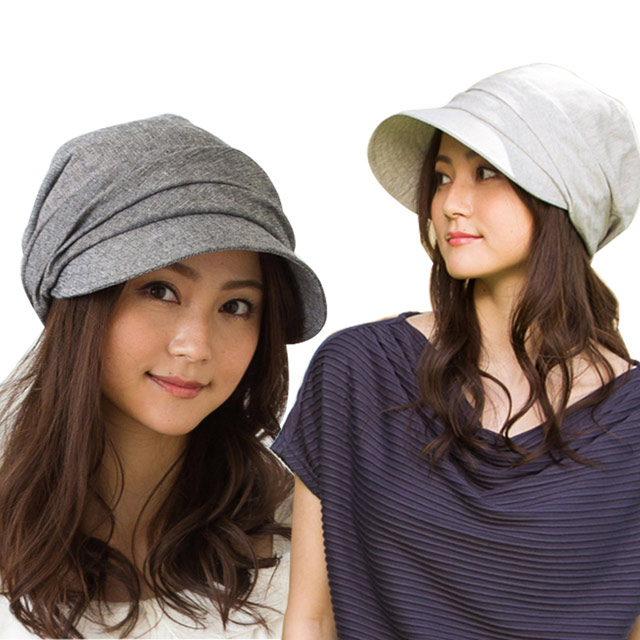 QUEENHEAD日系輕量全棉素材小顏美型防曬帽