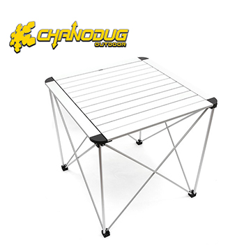 【CHANODUG】豪華鋁合金便攜式正方形折疊桌