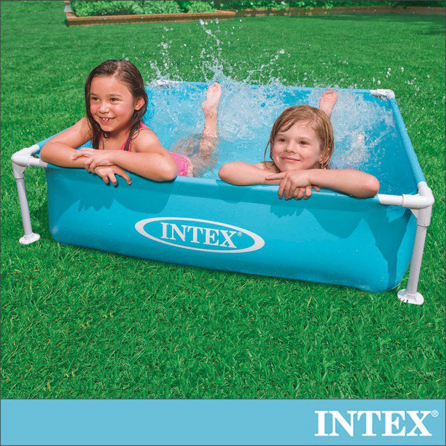 INTEX 方型四柱游泳池(57173)